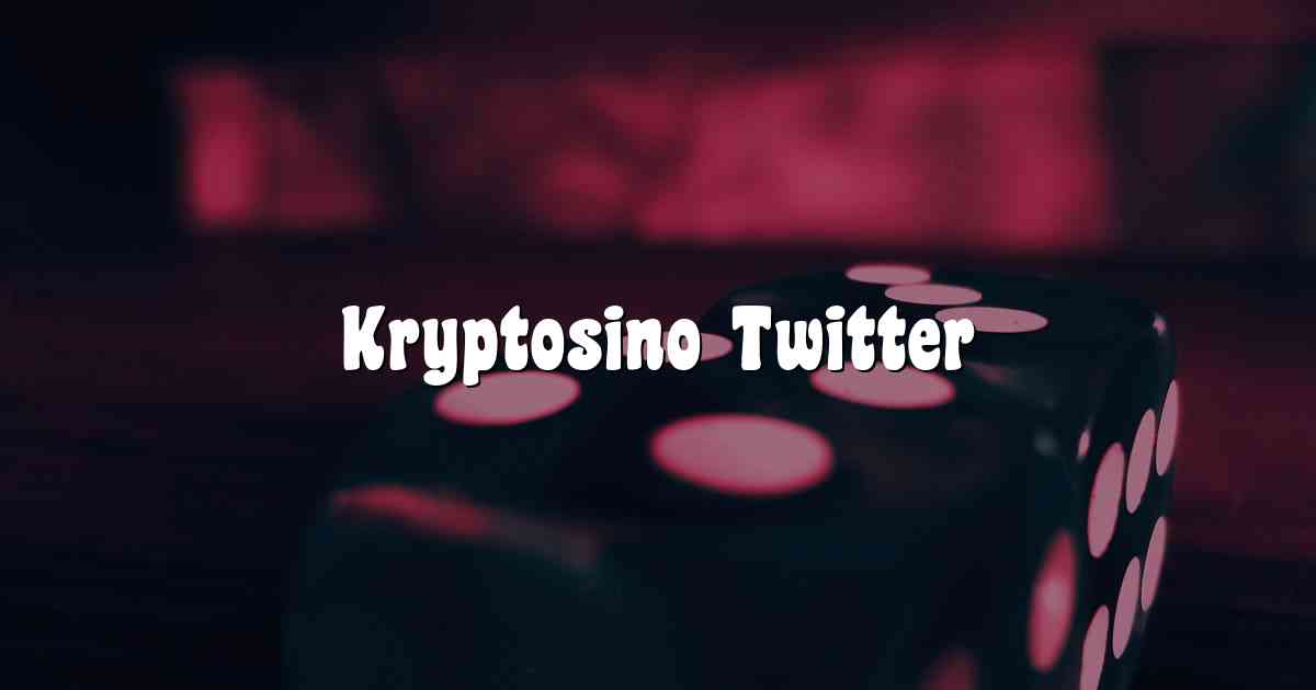 Kryptosino Twitter
